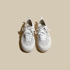 American Canvas Leather Low-Cut Sport Women's Shoes