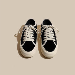 Matte Leather Authentic Flat Bottom Simple Women's Shoes