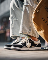 Deconstructed Panda Black And White Sports Unisex Casual Shoes