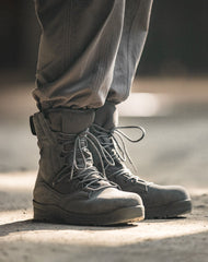 Desert Leather British High-Top Tactical Wolf Outdoor Men's Boot