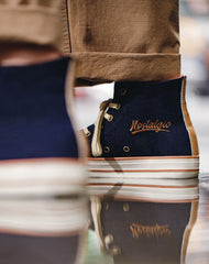 Corduroy High-Top All-Match Casual Men's Canvas Shoes