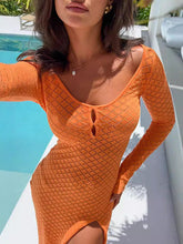 Round Neck Short Sleeve Mesh Mini Bandage Dress SW067