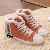 Corduroy Fleece Warm Trendy Winter Women's Boots