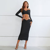 Off ShoulderDiamente Embellished Maxi Bandage Dress