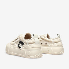 Front Lace-up Casual Canvas Shoes