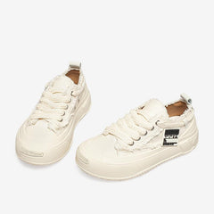 Front Lace-up Casual Canvas Shoes
