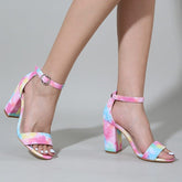 Ankle Strap Heeled Sandals