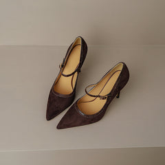 Gia Brown Mary Jane Heels