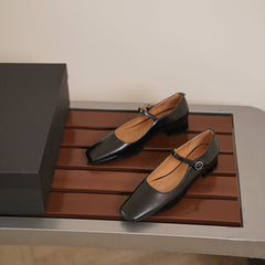 Flor Black Mary Jane Shoes