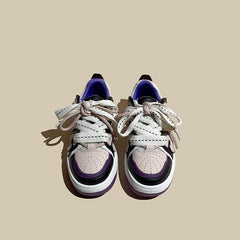 American Retro Skateboard Genuine Leather Women's Shoes