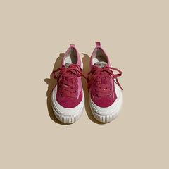 American Canvas Leather Low-Cut Sport Women's Shoes