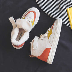 High-Top Plus Velvet Winter Cotton Women's Boots