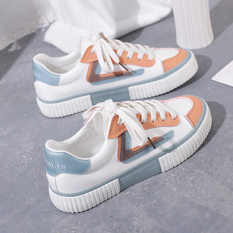 Little White Original Niche Casual Canvas Women's Shoes