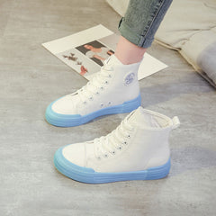High-top Canvas All-Match Casual Board Women's Shoes