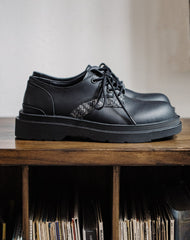 Derby Retro Casual Work Matte Versatile Leather Men's Dress Shoes