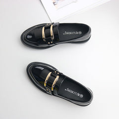 All-Match British Style One-Step Flat Women's Loafer