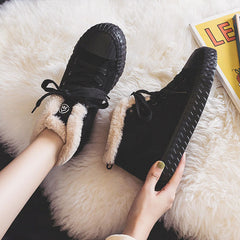 High-Top All-Match Trendy Cotton Winter Women's Boots