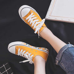 Pineapple Canvas Wild Students Casual Women's Shoes