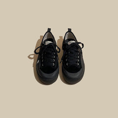 American Canvas Leather Low-Cut Sport Women's Shoes