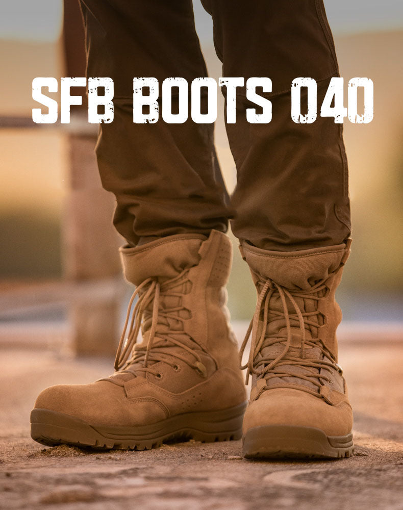 Desert Leather British High-Top Tactical Wolf Outdoor Men's Boot