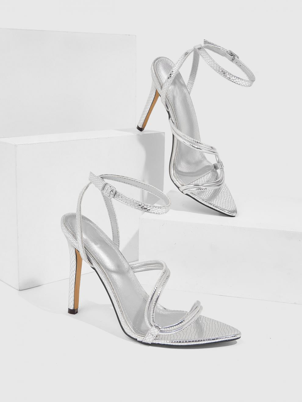 Thin Straps Are Comfortable Stilettos