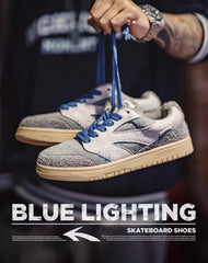 American Cracked Sneakers Versatile Sports Men's Casual Shoes