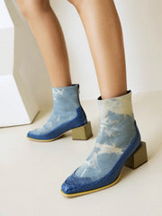 Ember Unique Ankle Boots