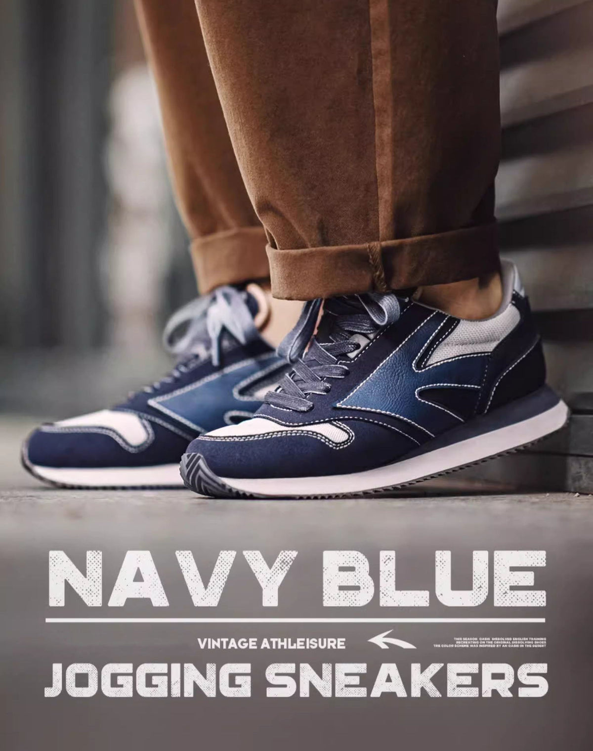 American Forrest Retro Jogging Versatile Breathable Men's Sports Shoes