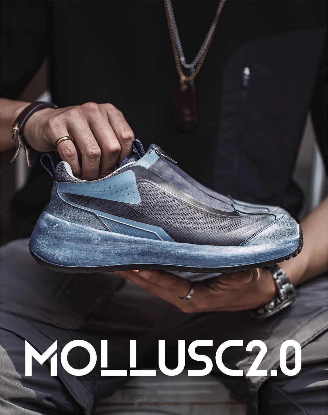 Jogging Mollusk Functional Wind Outdoor Men's Sports Shoes
