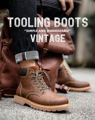 American Work Martin High-Top Desert Leather Men's Boot