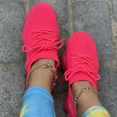 Knit Air Cushion Sneakers