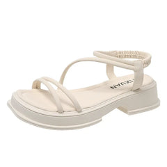 Buckle Platform Sandals