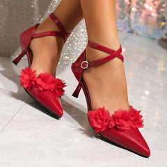 Elegant High-Heeled Sandals