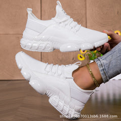 PU Color Block Casual Sneakers