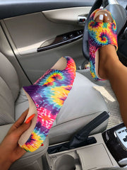 Tie Dye Soft Heel Slipper