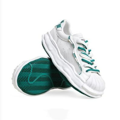 Color Block Lace-up Front Skate Shoes