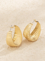 Gold Hoop Earrings
