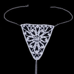 Jewelry Rhinestone Body Chain Panty And Bra With Diamond XG2181(Suitable for all sizes)