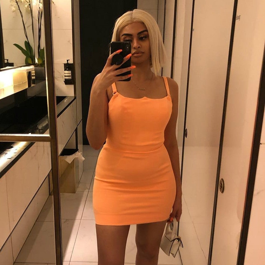 Strappy Sleeveless Sexy Mini Bandage Dress