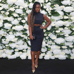 High Neck Sleeveless Midi Exposed Waist Bodycon Dress