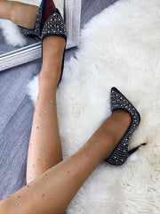 Rhinestone Party Stiletto Heels