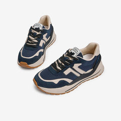 Front Lace-up Retro Sneakers