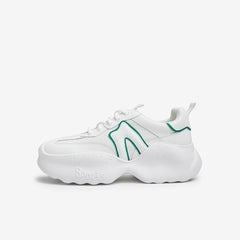 Front Lace-up Platform Sneakers