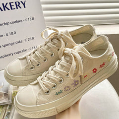 Graffiti Canvas Sneakers