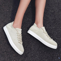 Front Lace-up Flying Knit Sports Casual Sneakers