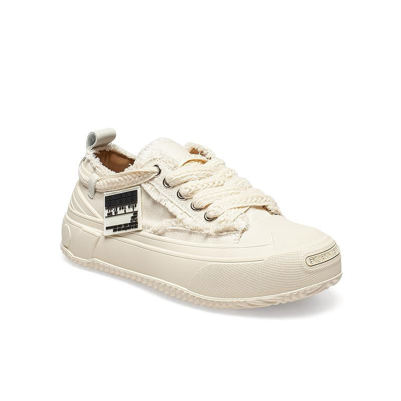 Front Lace-up Casual Canvas Shoes