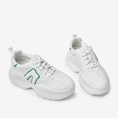 Front Lace-up Platform Sneakers
