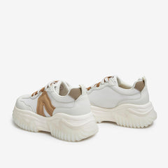 Front Lace-up Platform Sneakers