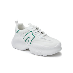 Front Lace-up Platform Sneakers