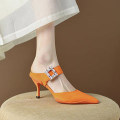 Clarke Novelty Heeled Mules